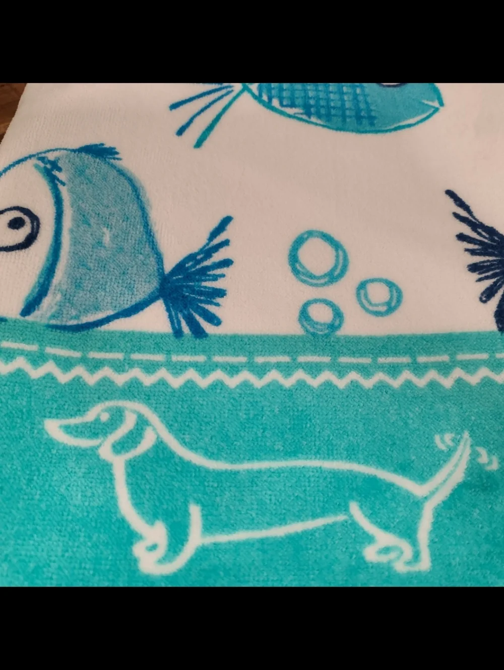SCOUT Brand Pool BEACH TOWEL Blanket Bath Sheet Ocean Fish Nautical Seashore New